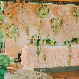 Dekorace svatební sál: trendy roku a tipy pro výběr stylistiky, bar...